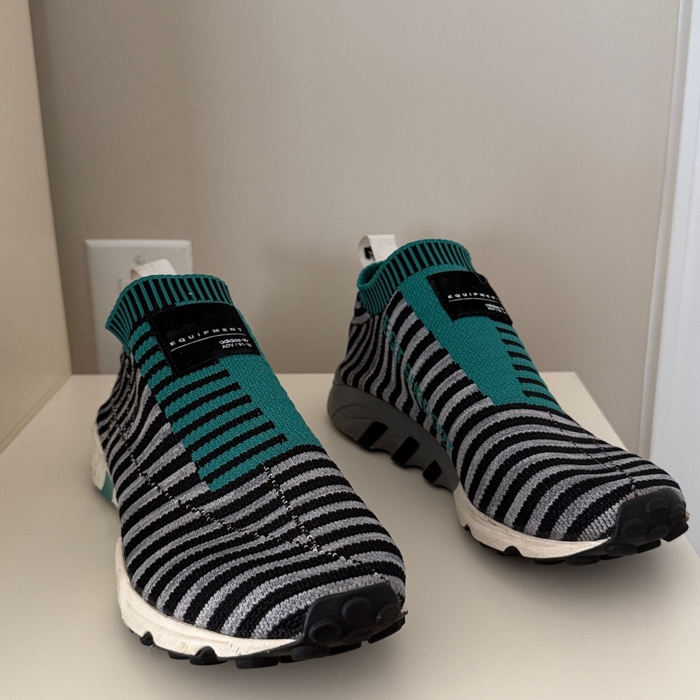 Striped Slip-On Sneakers